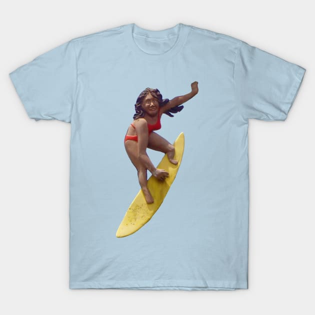 Haleiwa Surf Sign Girl T-Shirt by HaleiwaNorthShoreSign